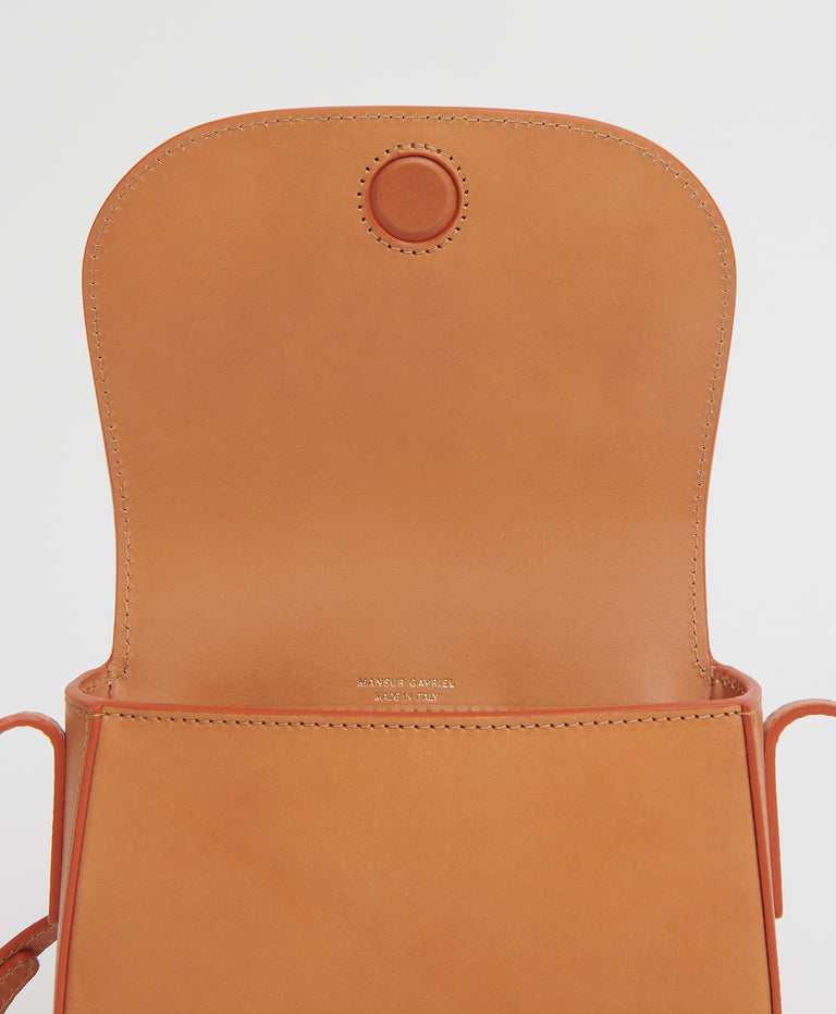 Classic Mini Crossbody  -  Cammello
