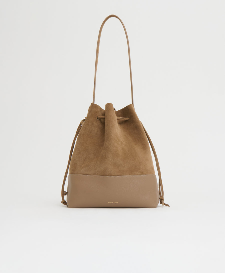 Drawstring Cabas - Anise Suede/Anise view 1