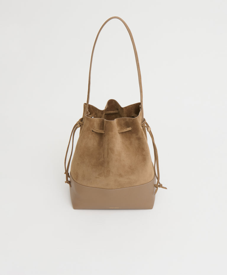 Drawstring Cabas - Anise Suede/Anise