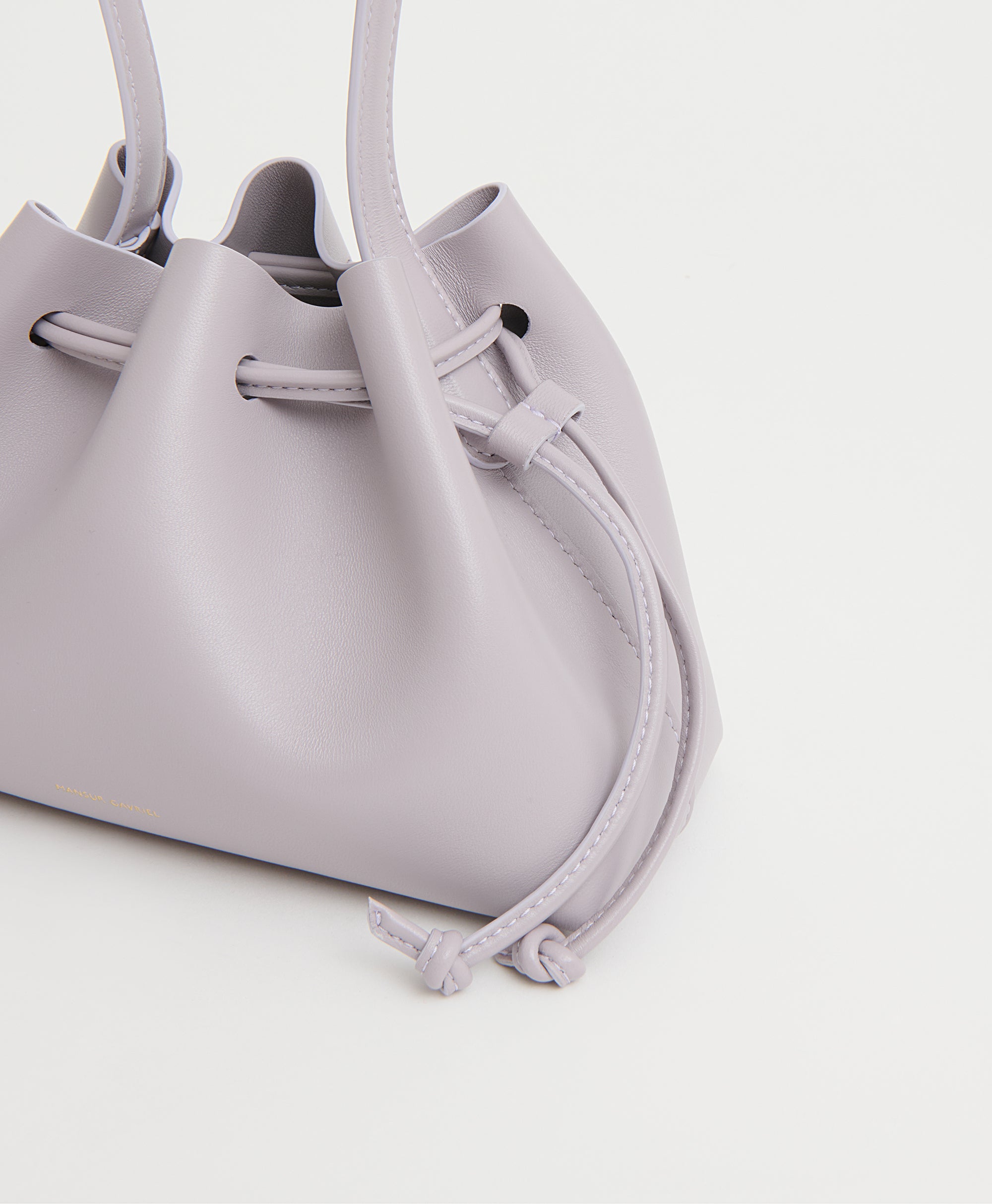 Drawstring Pouchette - Lila