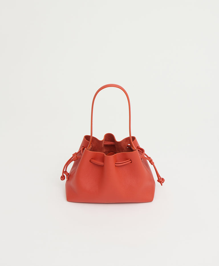 Drawstring Pouchette - Pomodoro