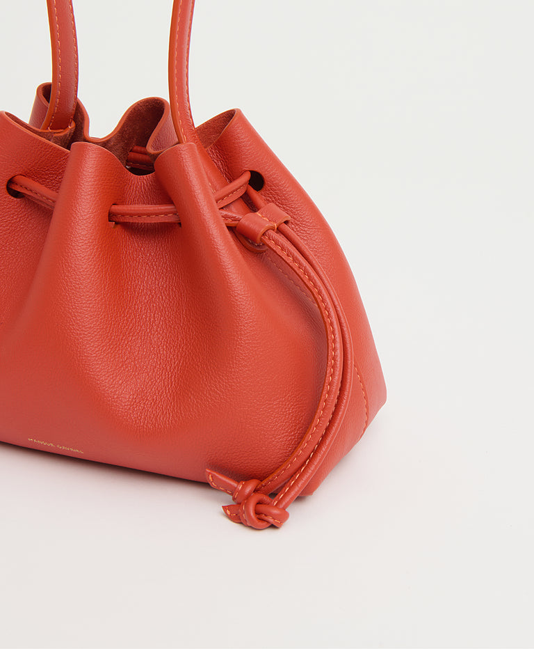 Drawstring Pouchette - Pomodoro