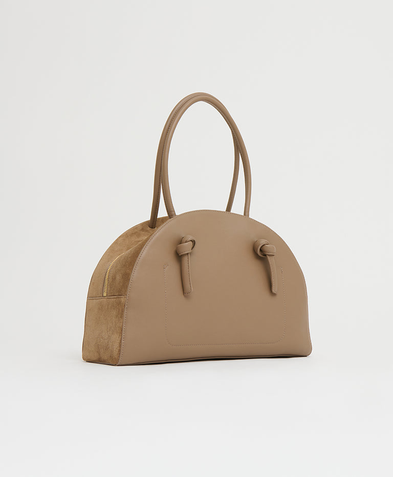 Fortuna Bowling Bag - Anise Suede/ Anise