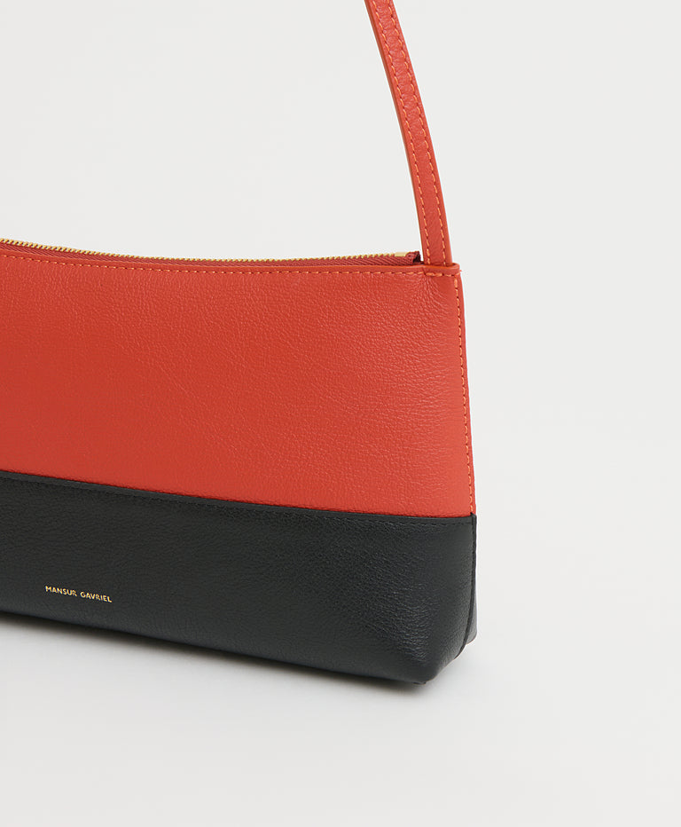 Gaia Shoulder Bag - Pomodoro/Black
