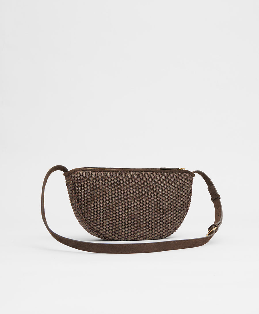 Moon Sling - Ebony Raffia/Ebony Suede view 2