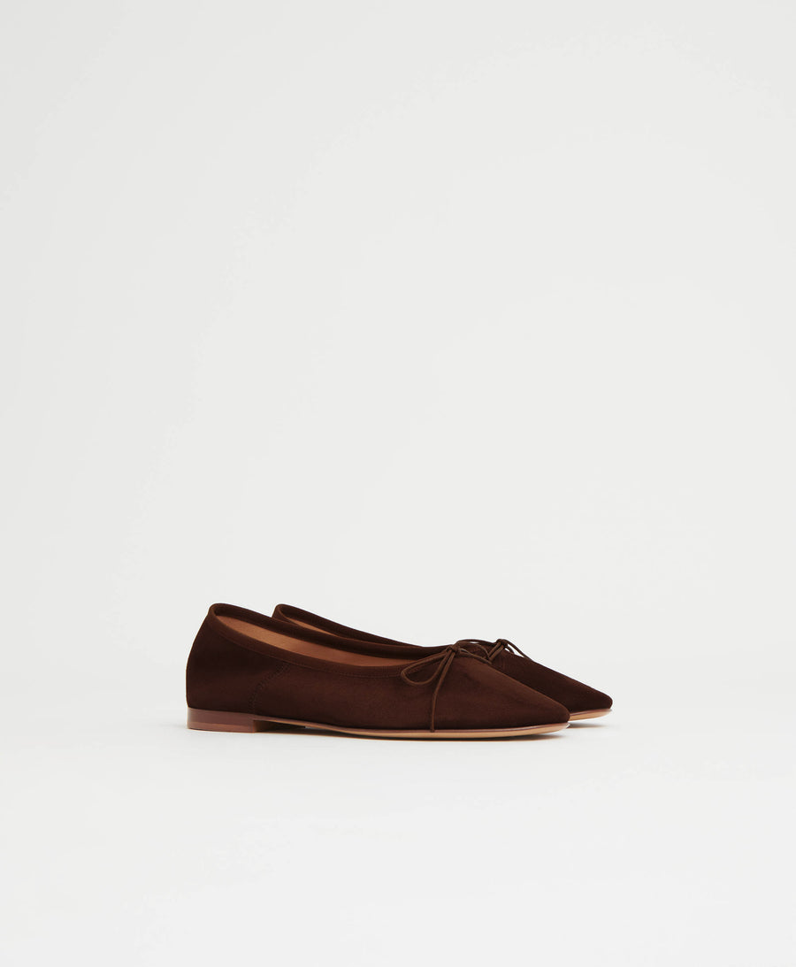 Dream Ballerina - Chocolate Suede
