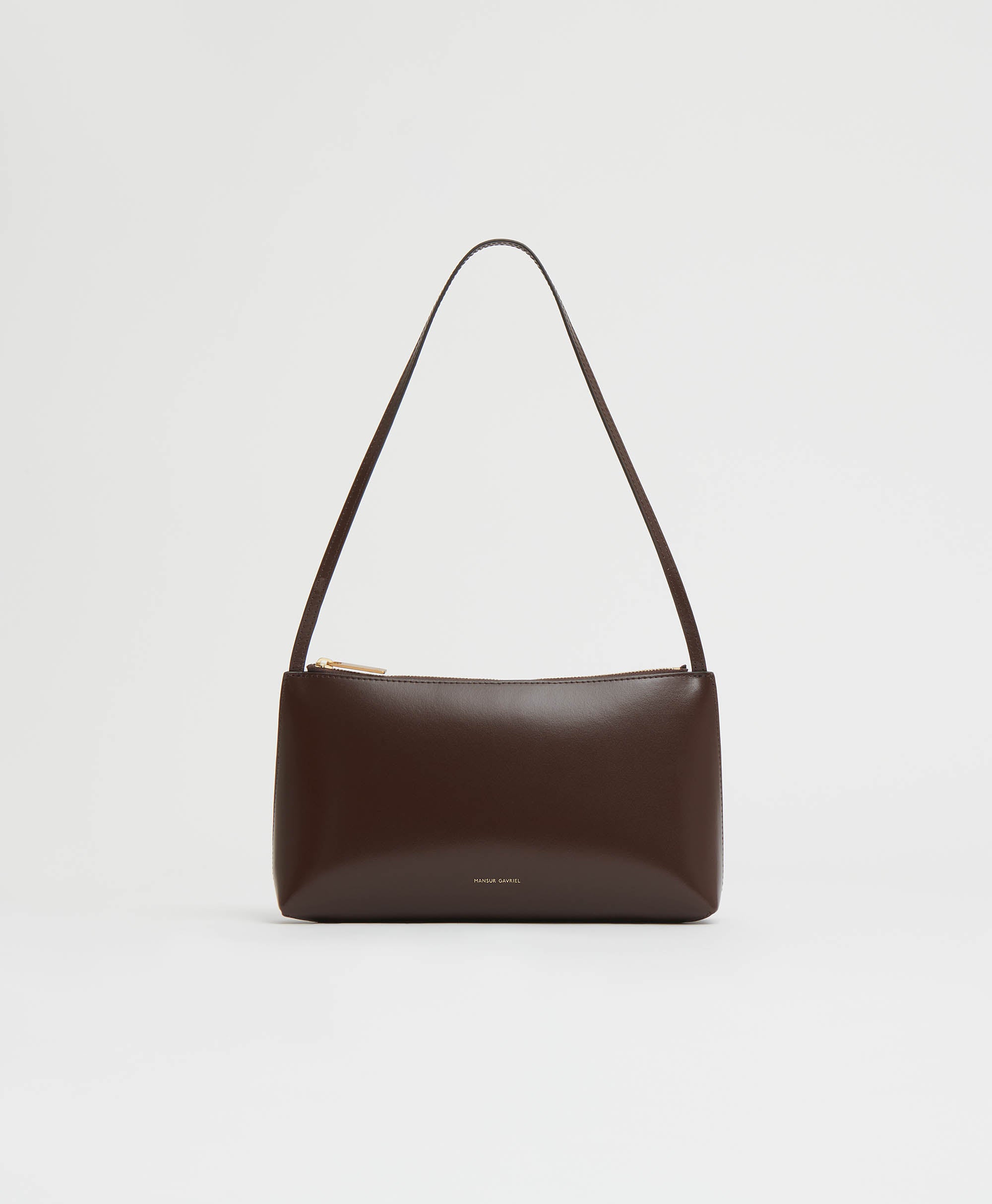 Gaia Shoulder Bag  -  Chocolate/Warm Grey