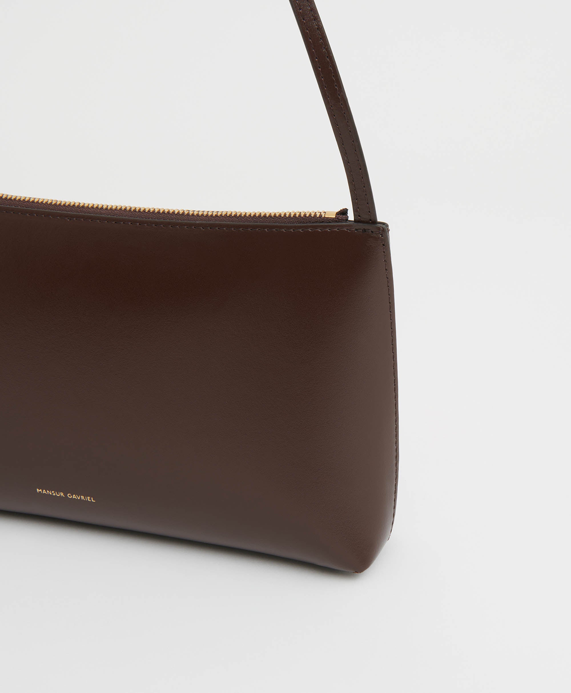 Gaia Shoulder Bag  -  Chocolate/Warm Grey