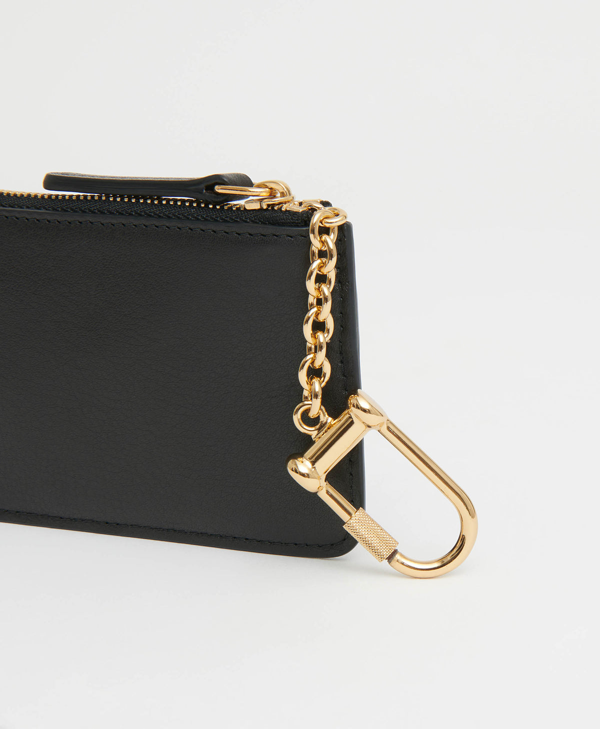 Keychain Zip Case  -  Black