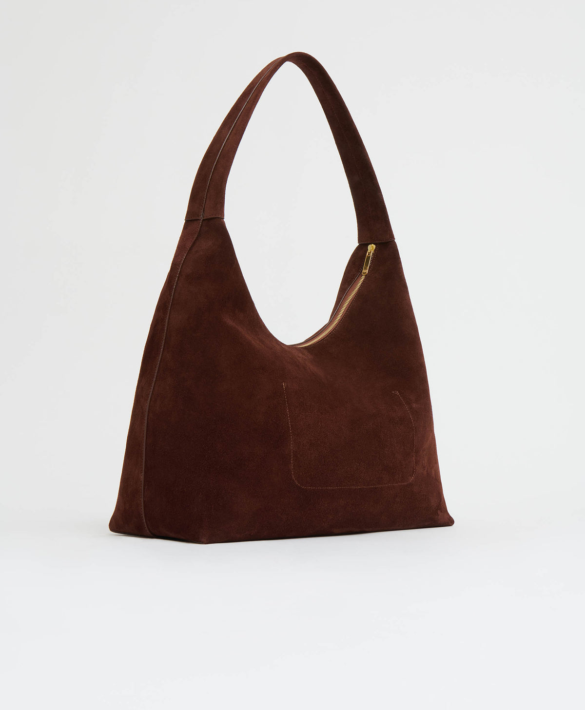 Maxi Candy Hobo  -  Chocolate Suede