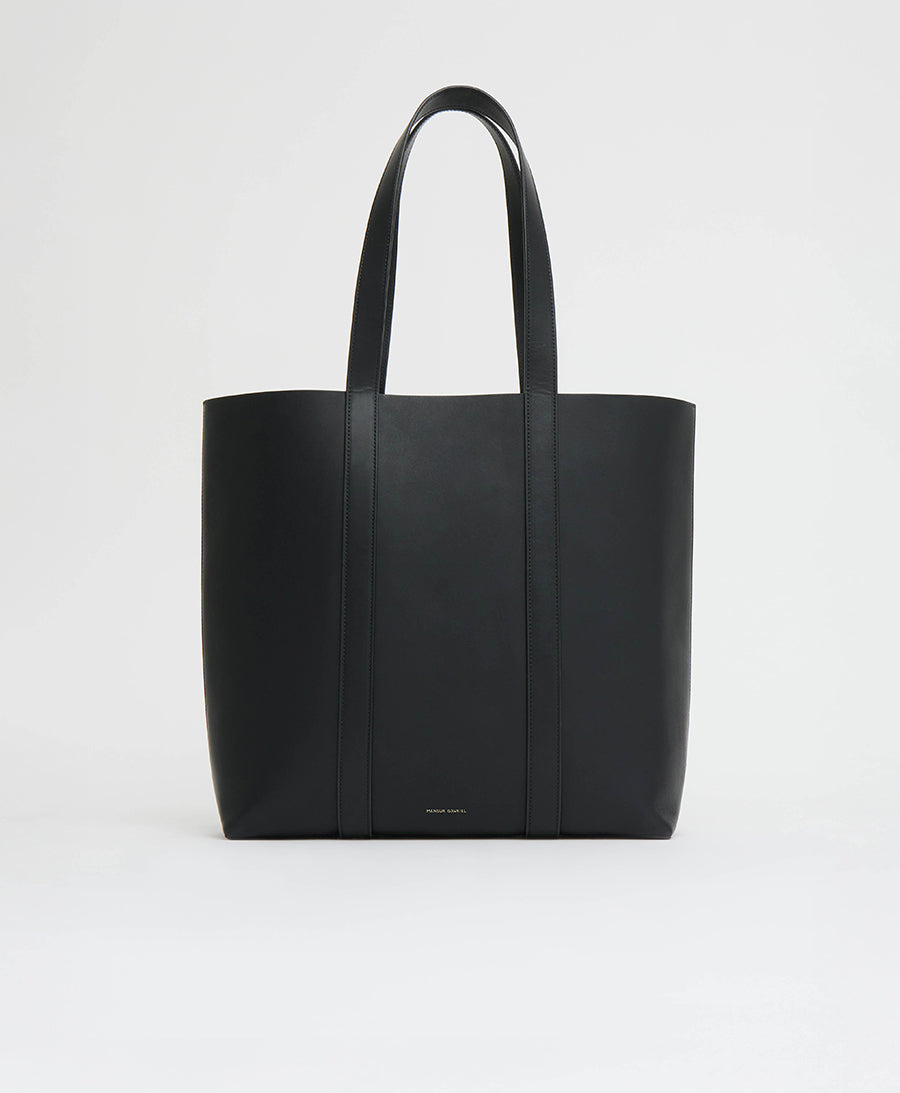 Medium North/South Tote  -  Black
