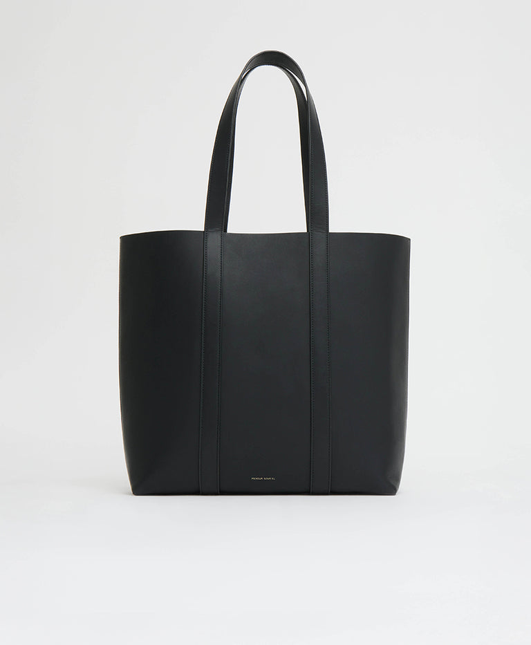 Medium North/South Tote  -  Black