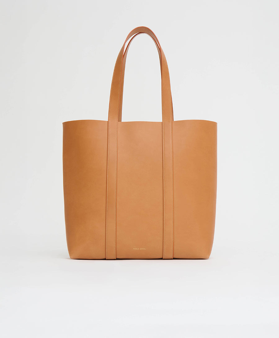 Medium North/South Tote  -  Cammello