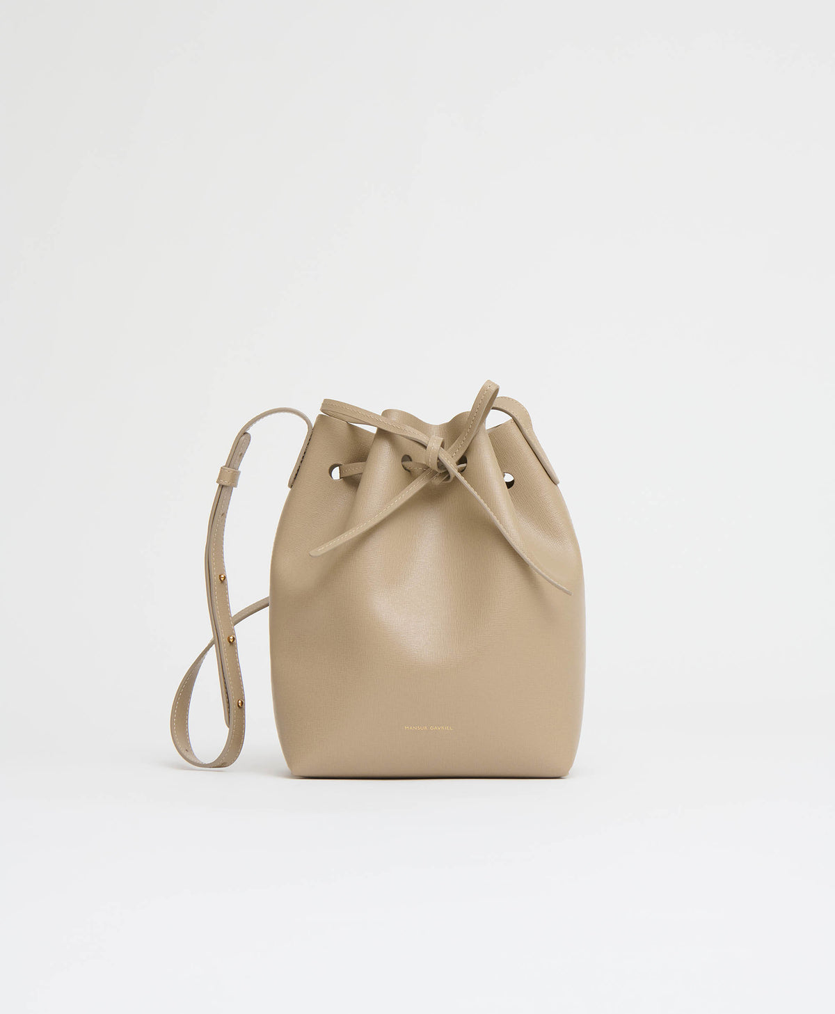 Mini Bucket Bag  -  Warm Grey