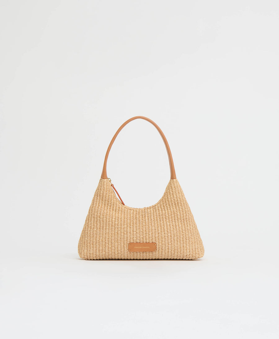 Mini Candy Bag  -  Natural Raffia