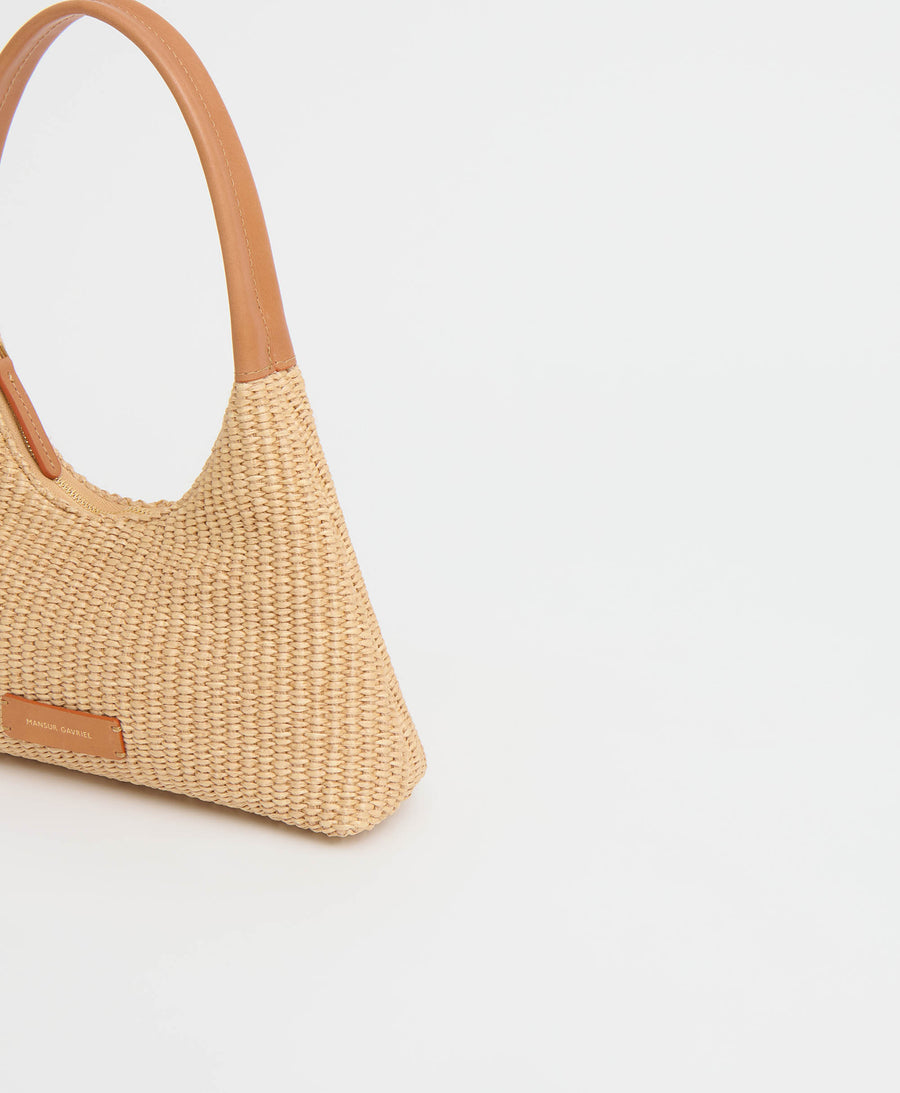 Mini Candy Bag  -  Natural Raffia