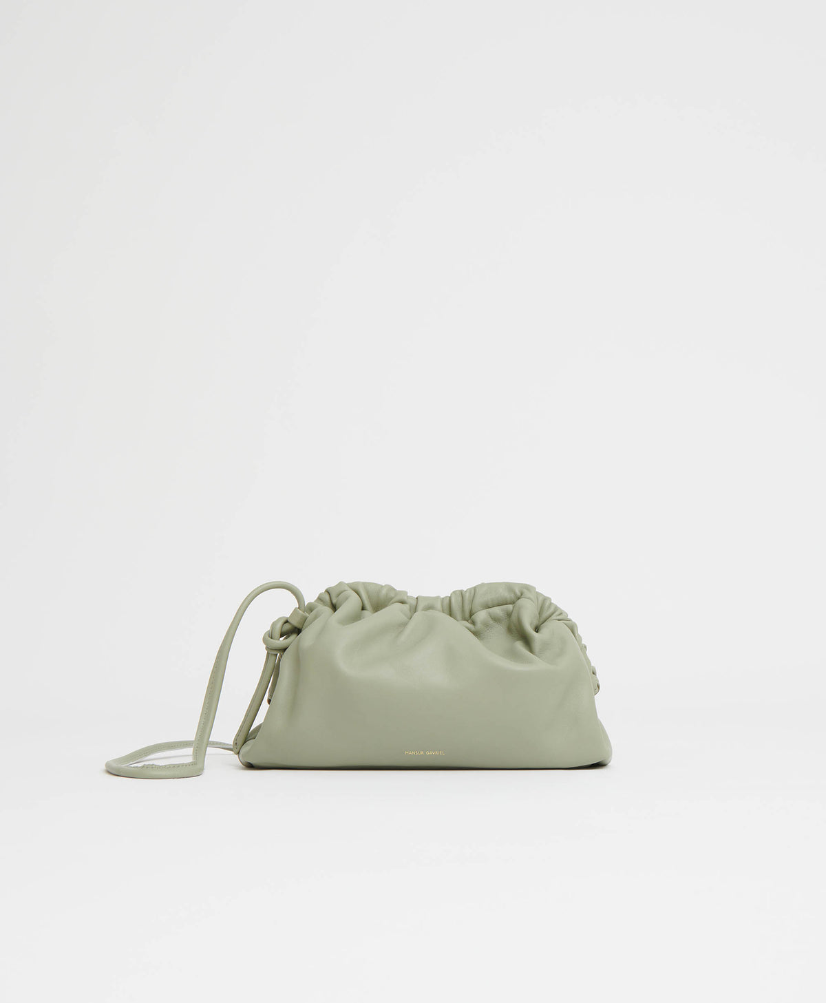 Mini Cloud Clutch  -  Sage
