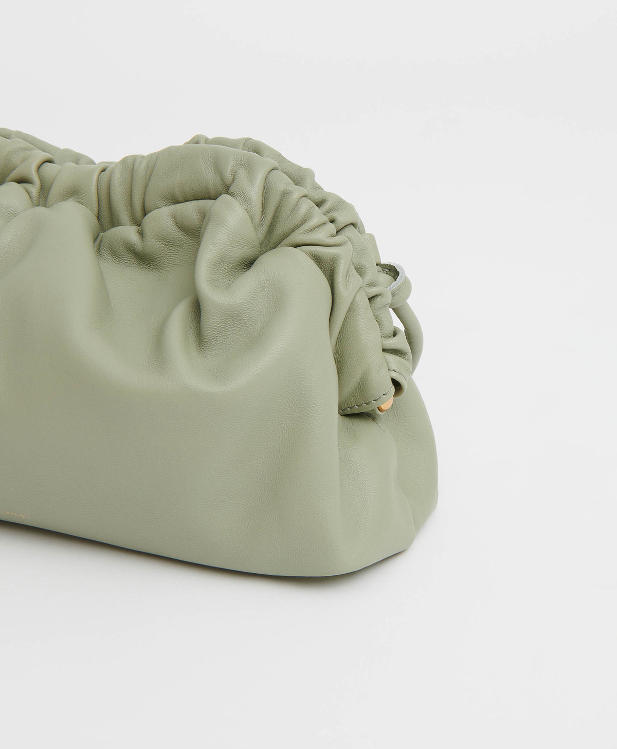 Mini Cloud Clutch  -  Sage