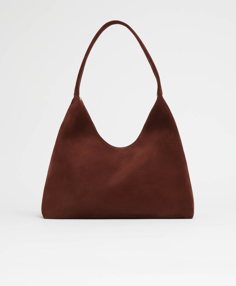 Maxi Candy Hobo  -  Chocolate Suede