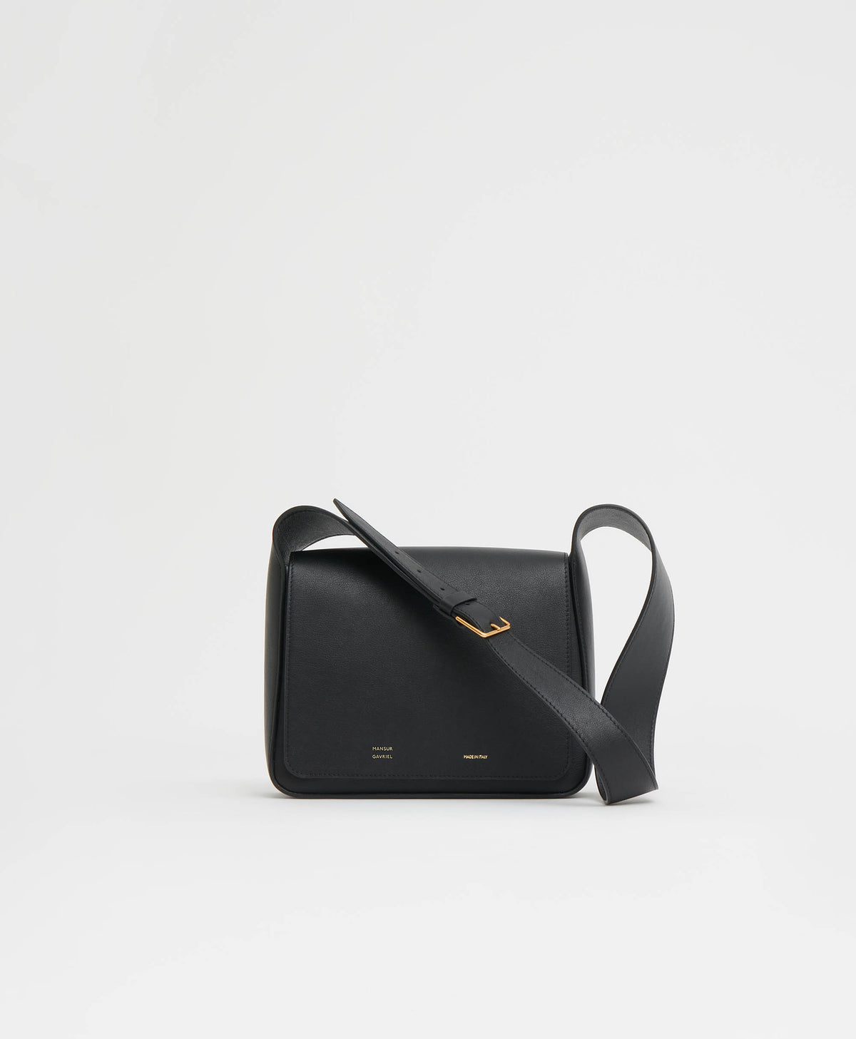 Box Shoulder Bag  -  Black