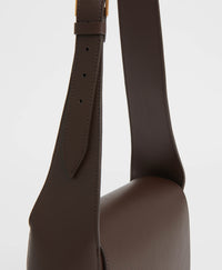 Box Shoulder Bag - Chocolate