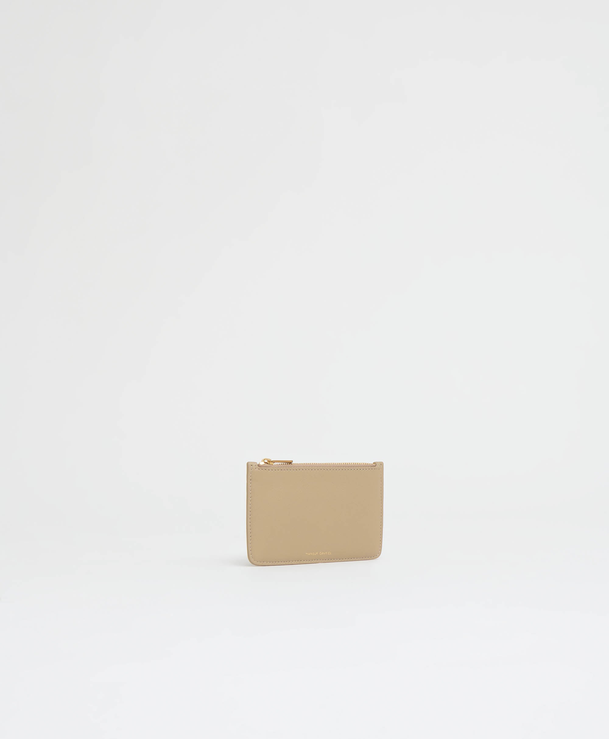 Zip Card Holder  -  Warm Grey