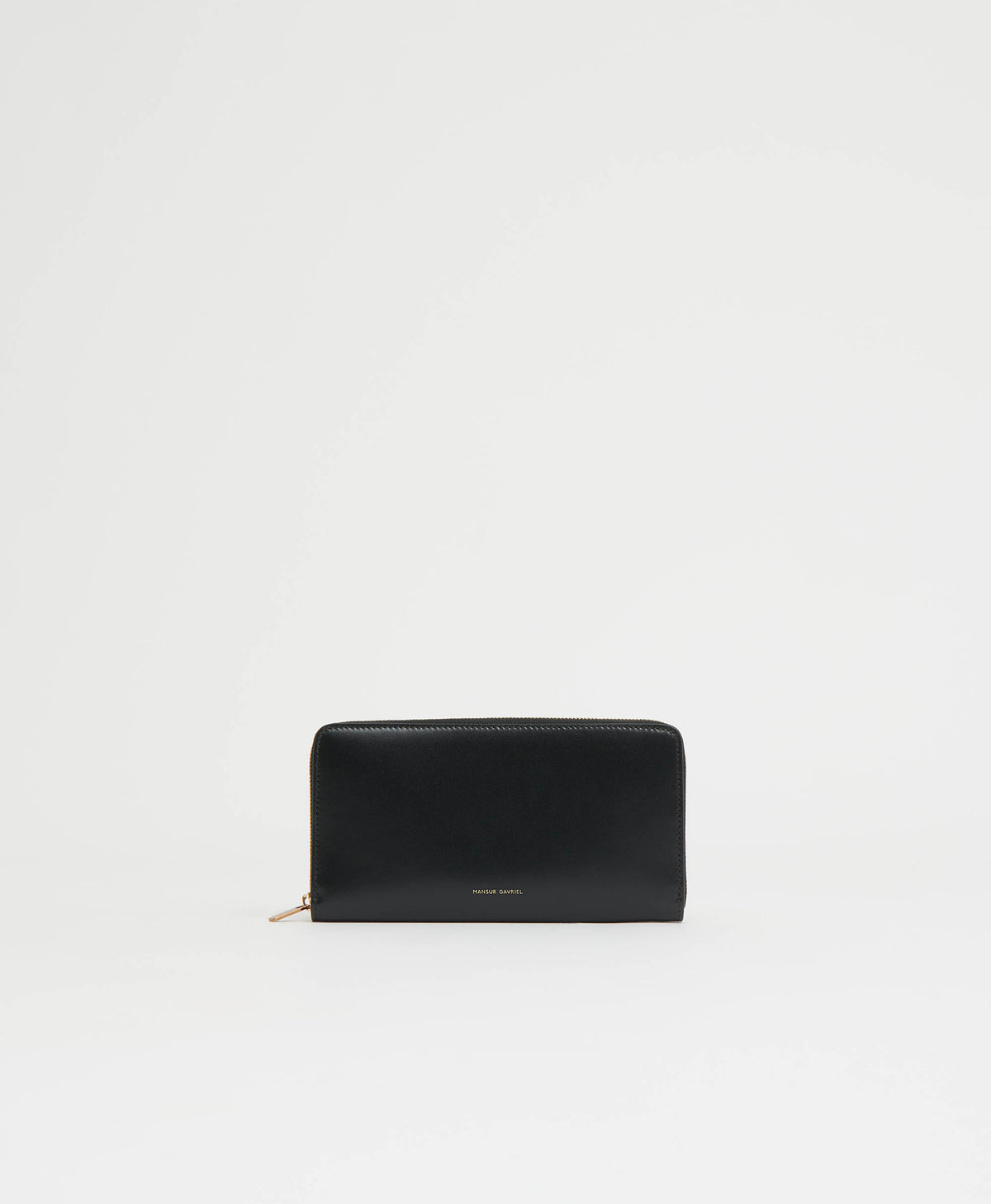 Zip Continental Wallet  -  Black/Caramel