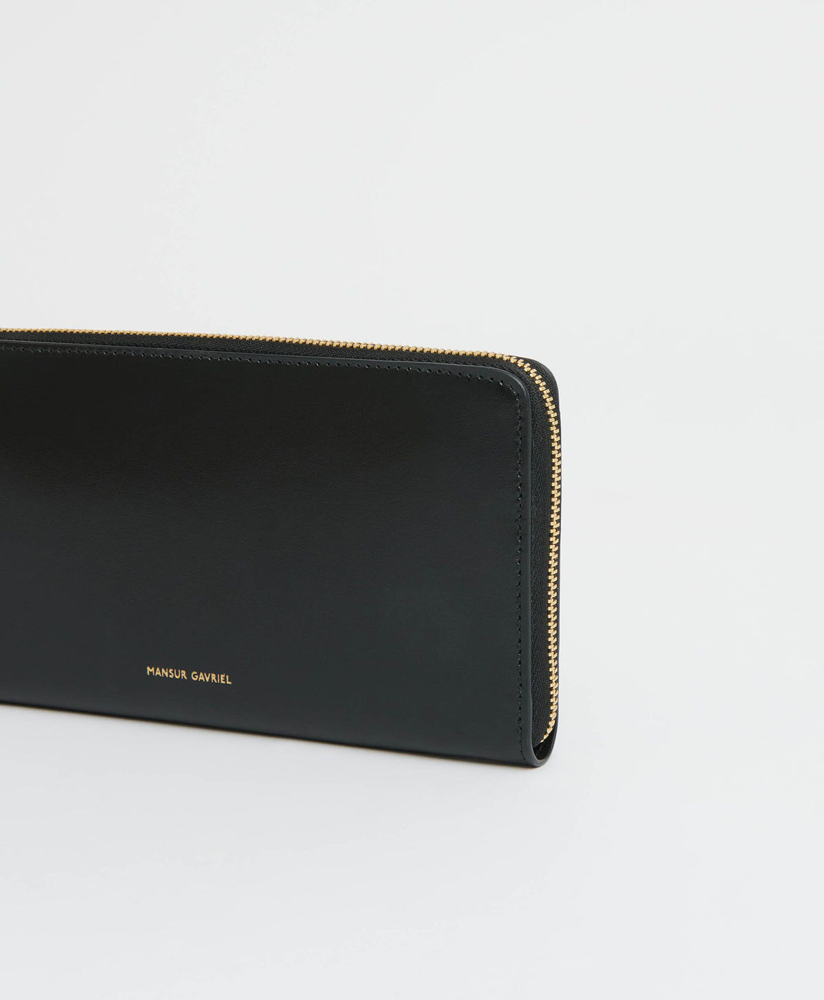 Zip Continental Wallet  -  Black/Caramel