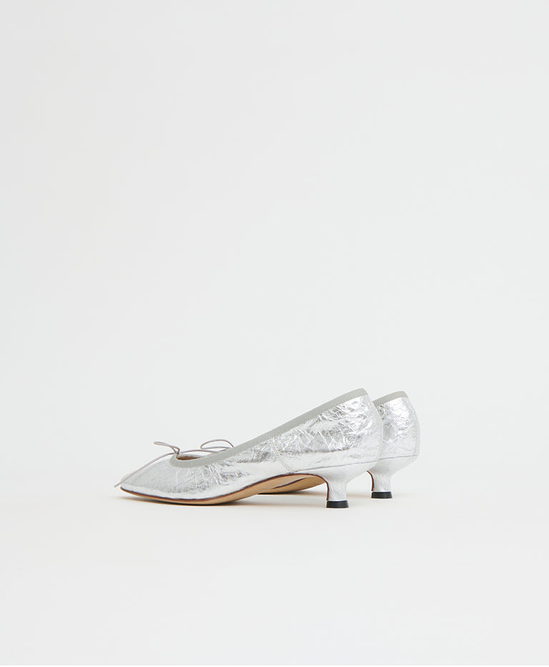 Dance Kitten - Crinkled Silver