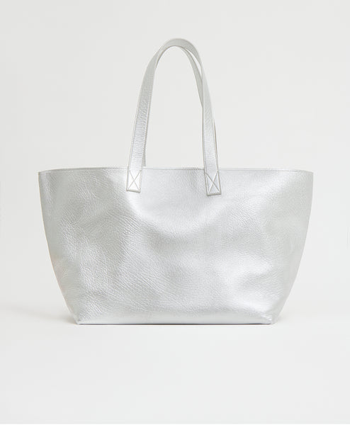 Carryall Tote - Silver
