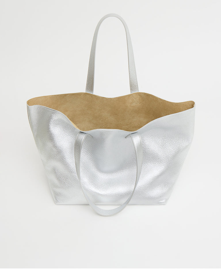 Carryall Tote - Silver