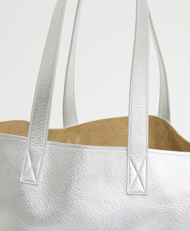 Carryall Tote - Silver
