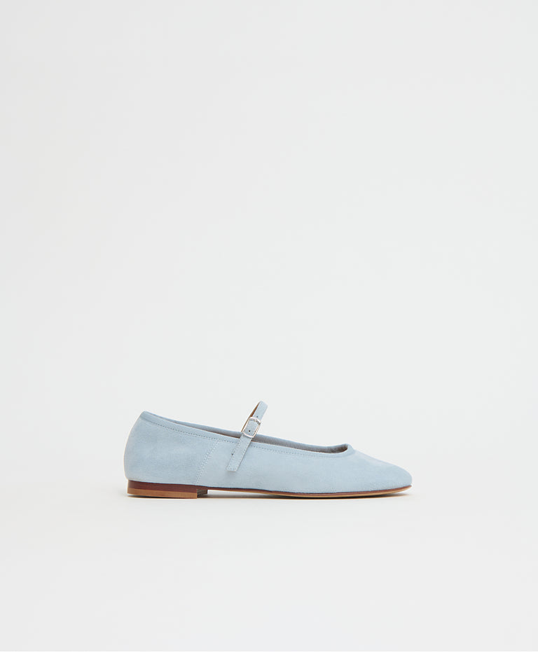 Dance Mary Jane - Baby Blue Suede