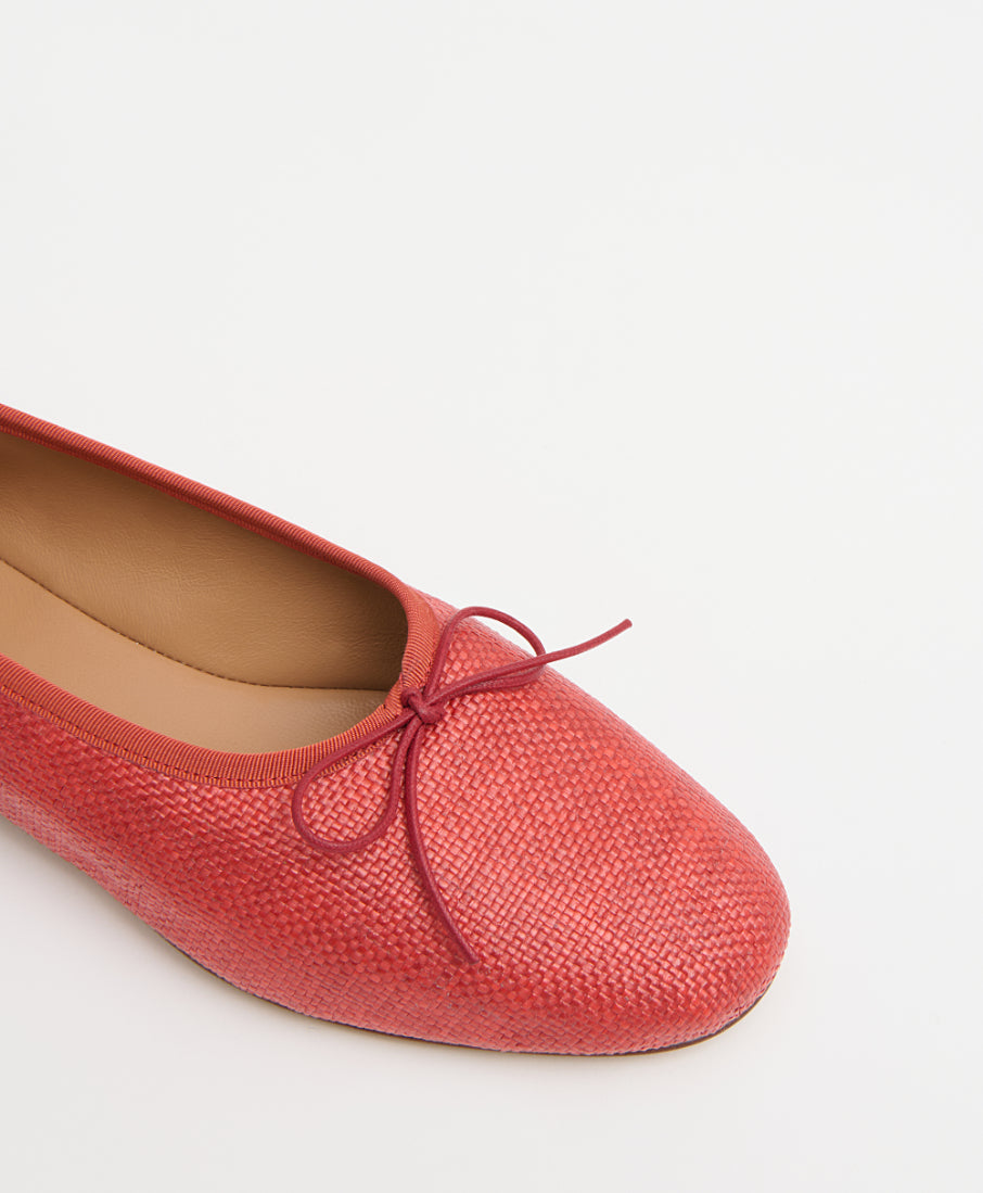 Dream Ballerina - Pomodoro Smooth Raffia