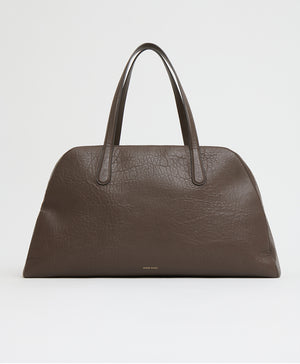 Helios Travel Bag - Ebony Stamped Lambskin