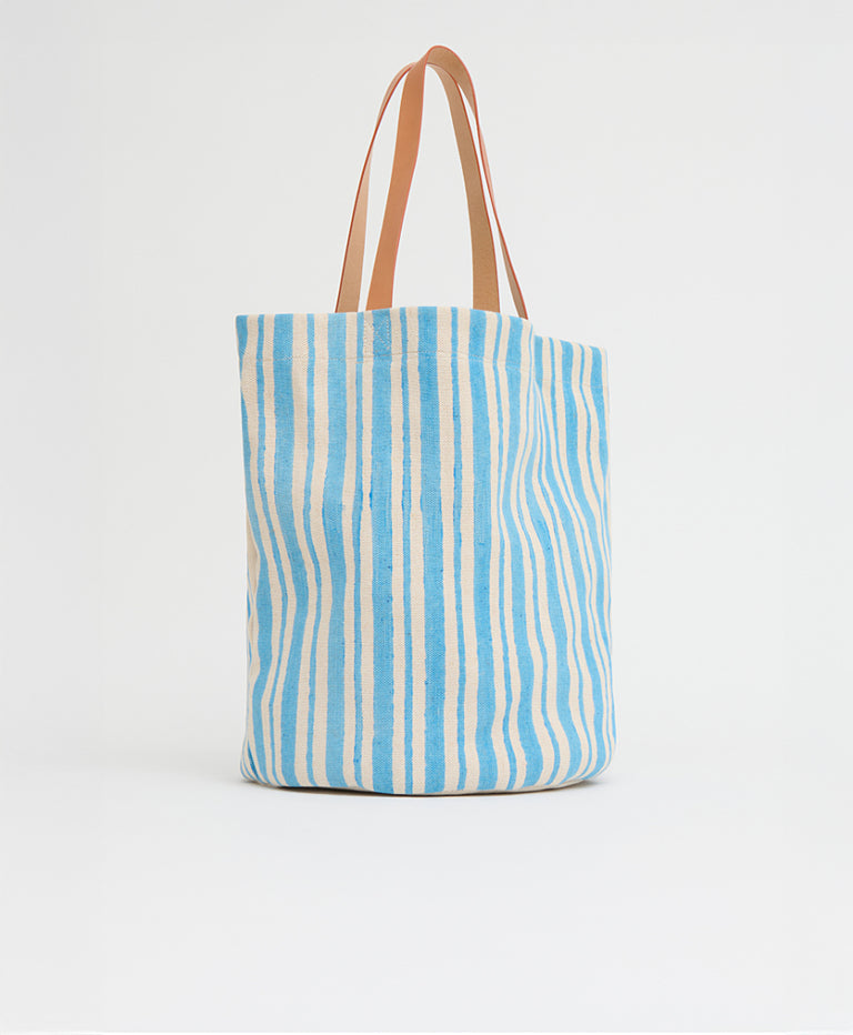 Limited Edition Pascucci Bag - Baby Blue Stripe