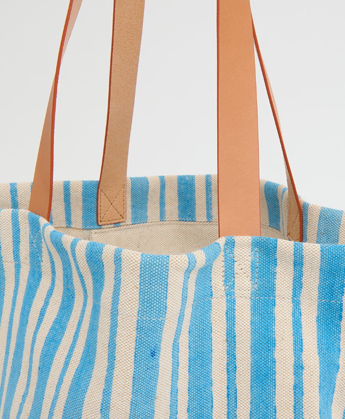Limited Edition Pascucci Bag - Baby Blue Stripe