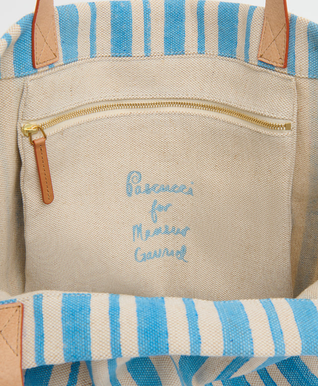 Limited Edition Pascucci Bag - Baby Blue Stripe