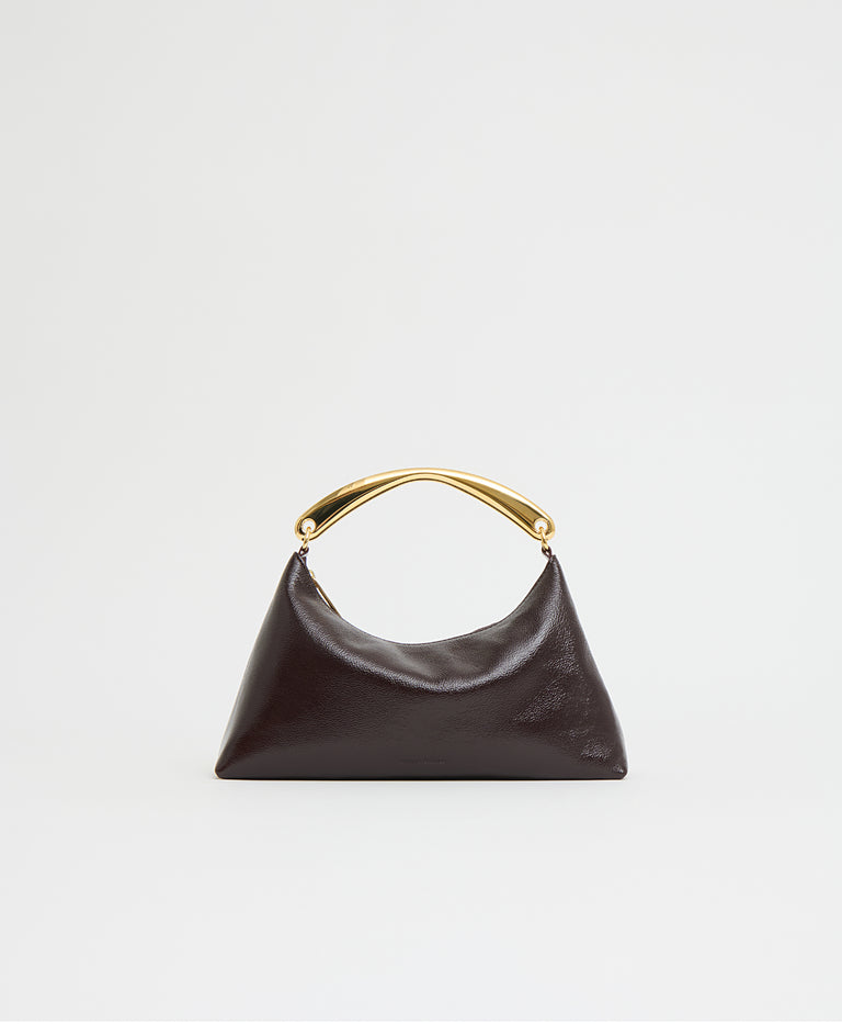 Metal Handle Rhea - Aubergine