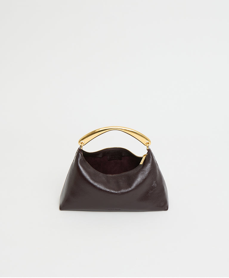 Metal Handle Rhea - Aubergine