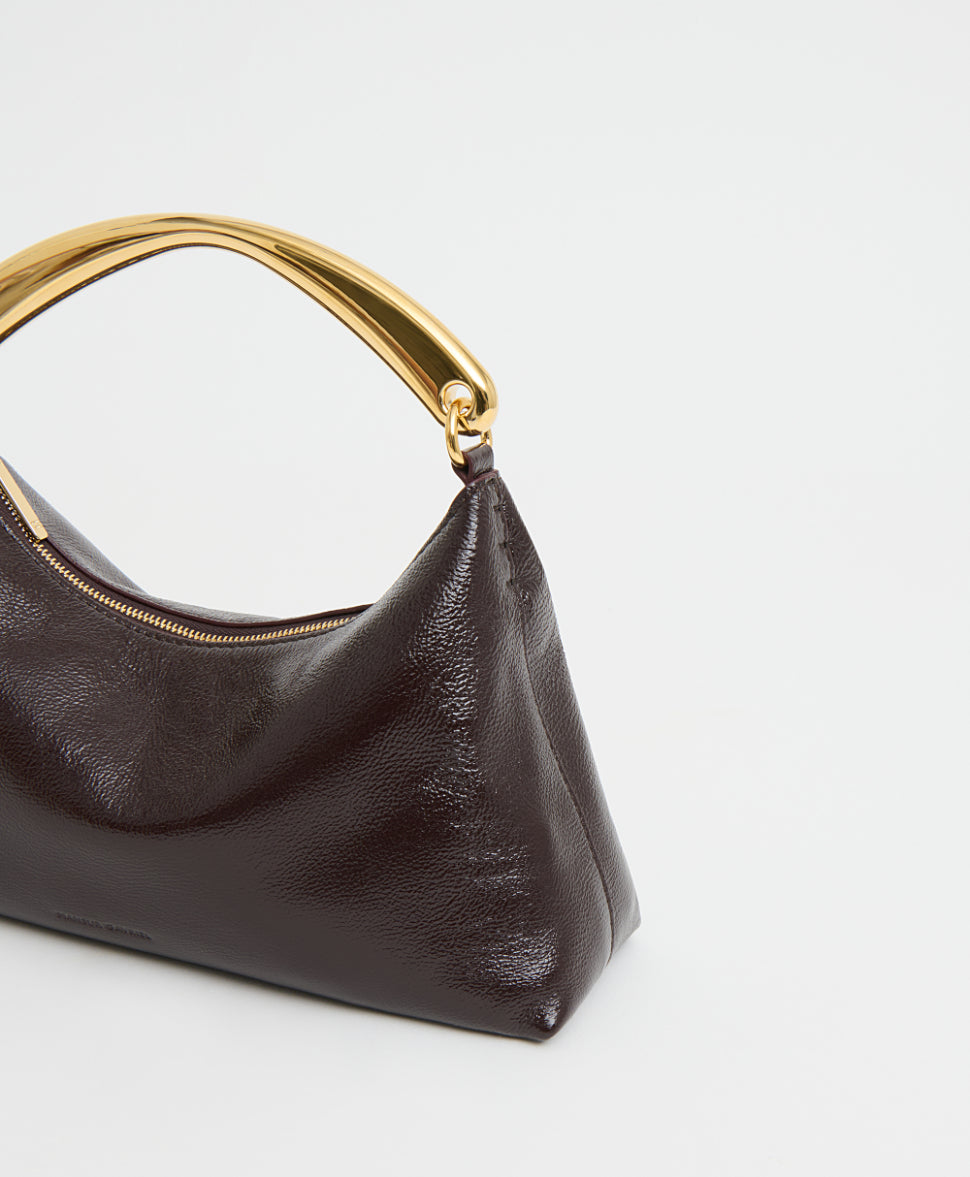 Metal Handle Rhea - Aubergine