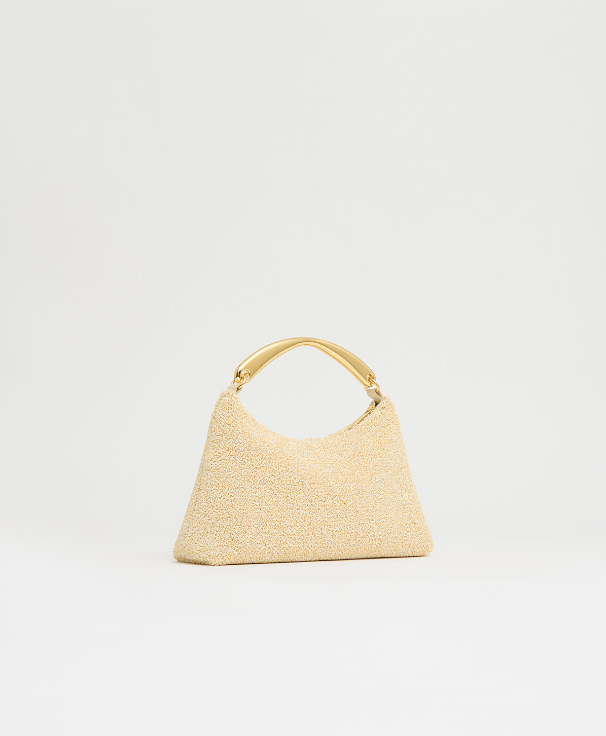 Vivie ModernRaven　美品 Metal Handle Rhea - Jasmine Textured Raffia