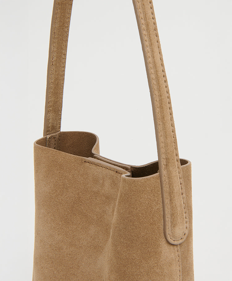 Mini Everyday Cabas - Anise Suede