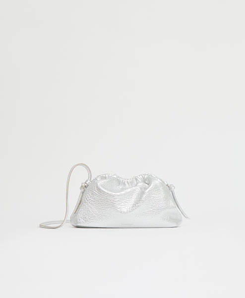 Mini Cloud Clutch - Tumbled Silver Mini Cloud Clutch - Tumbled Silver