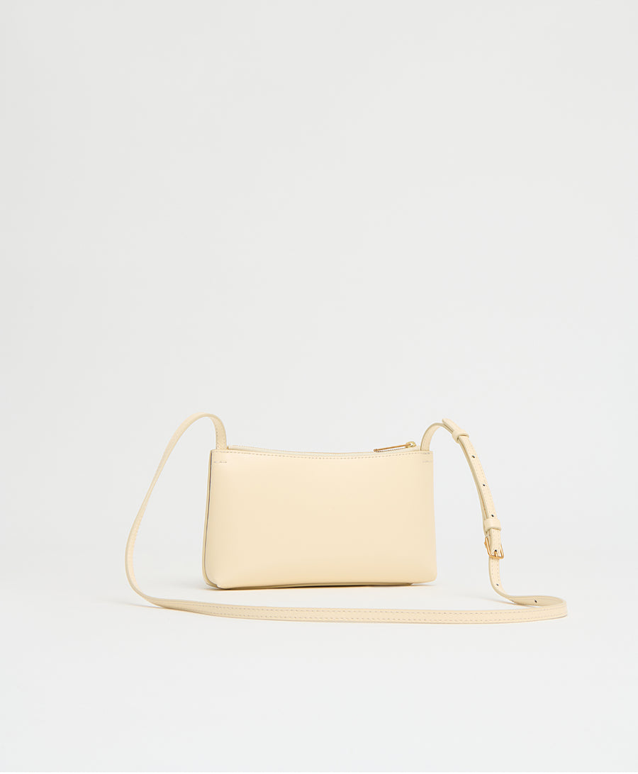 Mini Gaia Crossbody - Crema/Ebony view 2
