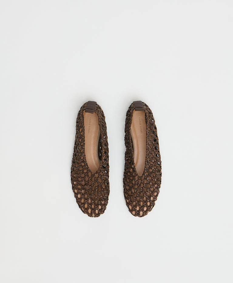 Woven Ballerina - Anise