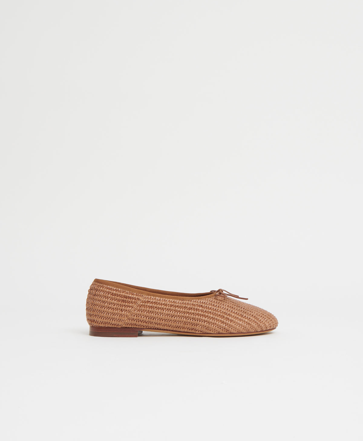 Raffia Dream Ballerina  -  Caramel