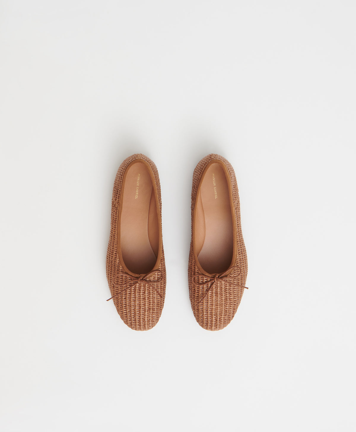 Raffia Dream Ballerina  -  Caramel