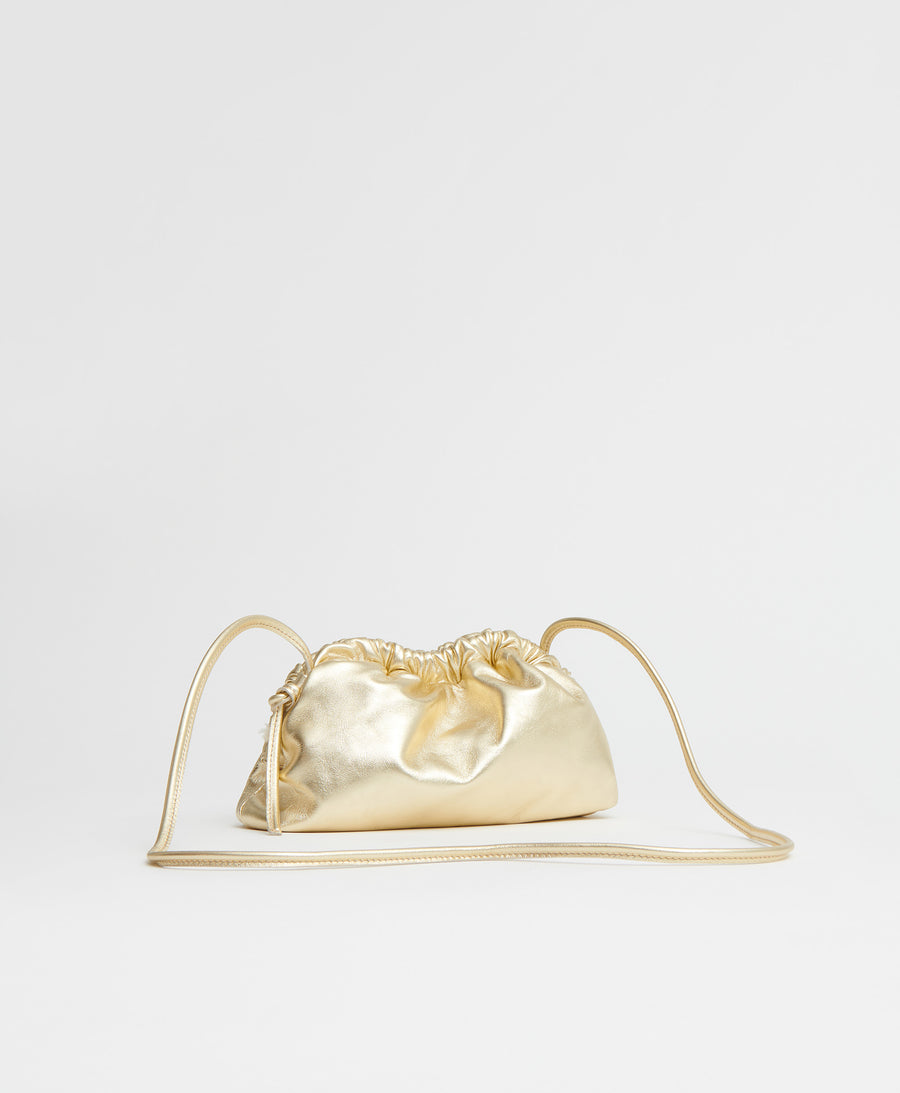 Mini Cloud Clutch  -  Gold view 2