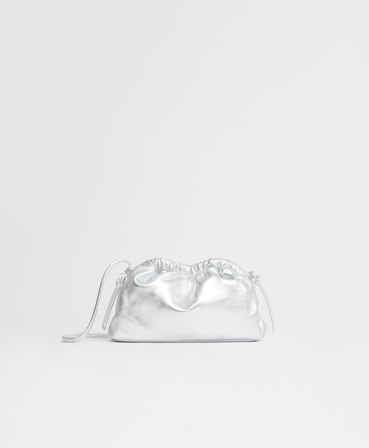 Mini Cloud Clutch  -  Silver